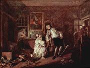 William Hogarth The murder of the count France oil painting artist